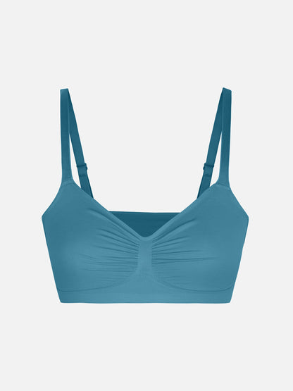 Feelingirl Everyday Wireless Bra Unlined Soft Bra