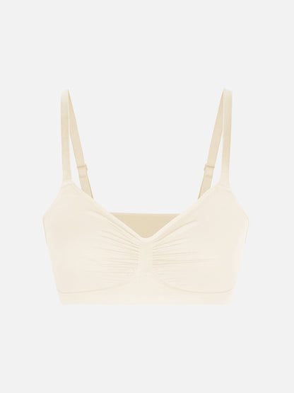 Feelingirl Everyday Wireless Bra Unlined Soft Bra