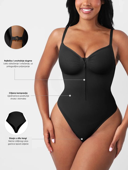 NATTA Form Aria Bodi na Kopčanje Koji Zateže Stomak, Oblikuje Struk i Podiže Grudi