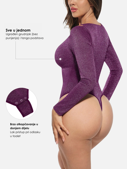 GlamSilk™ Bodi Formt den Körper und Strahlt