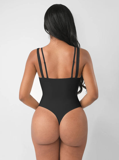 Gepard print čipkasti bodi s dubokim V, podesive trake, oblikovanje