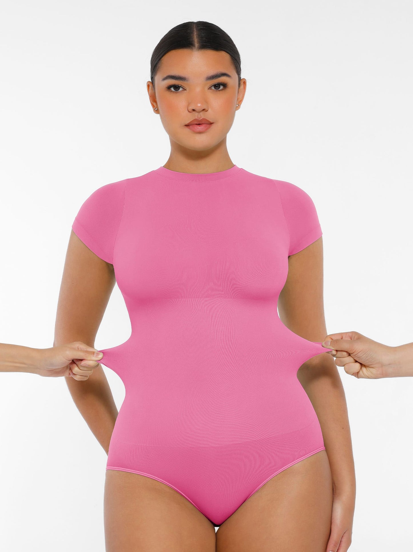 Feelingirl Seamless Ultra-Soft Crew Neck Bodysuit