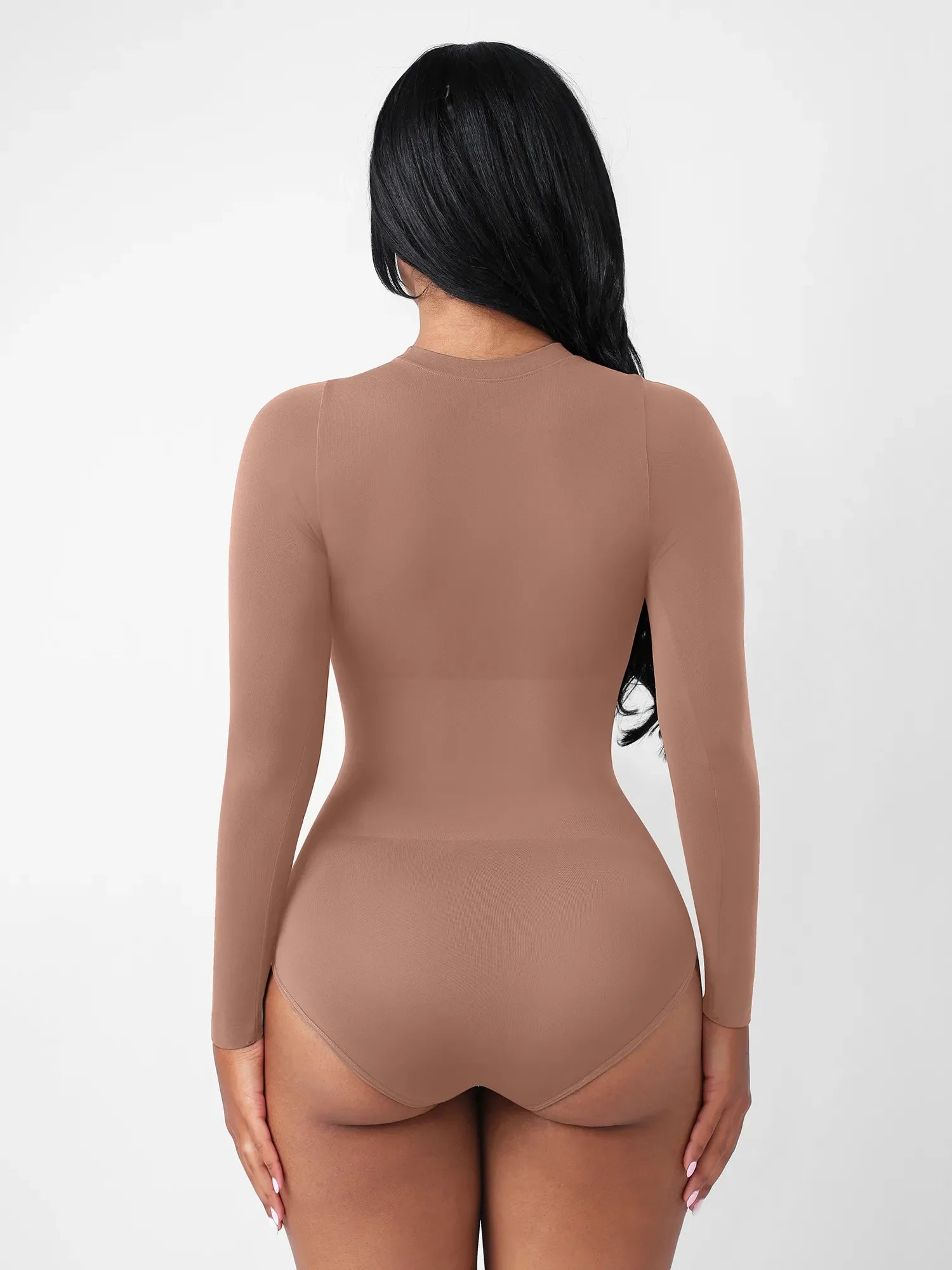 Feelingirl Seamless Ultra-Soft Crew Neck Bodysuit