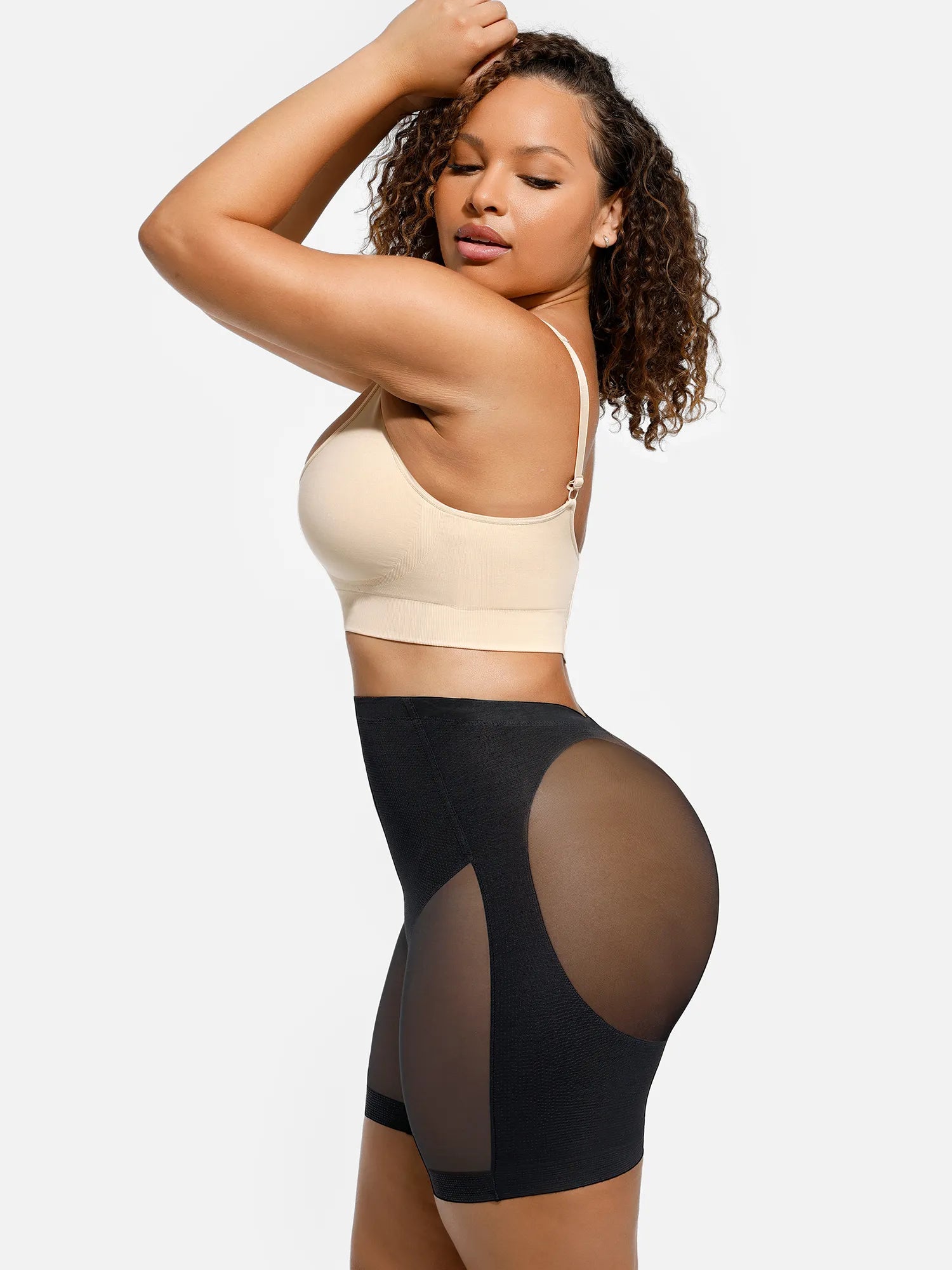 Feelingirl MeshSmooth Slimming Waist Shorts