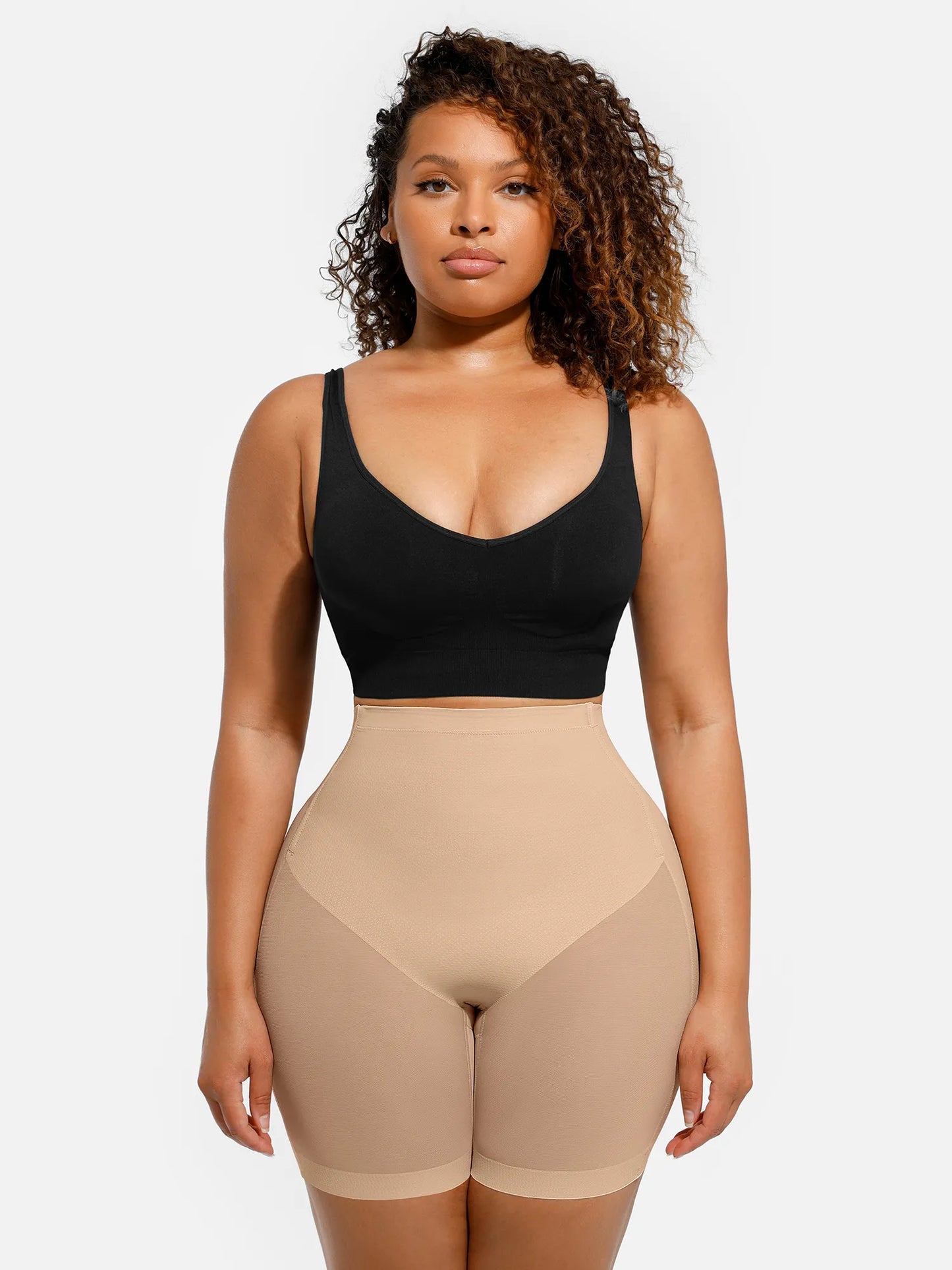 Feelingirl MeshSmooth Slimming Waist Shorts