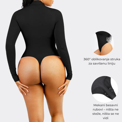 Sara Tanga Bodi uz Vrat Koji Oblikuje Tijelo