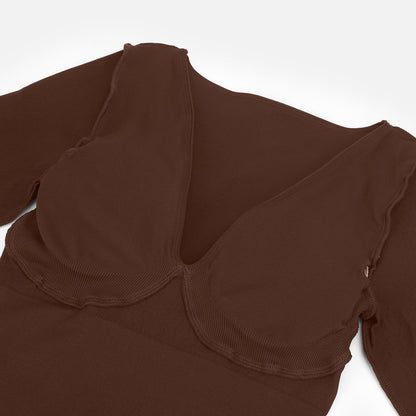 Camila™ Schlanker V-Einteiler – Unser Kraftvollstes Nahtloses Modell Zur Körperformung