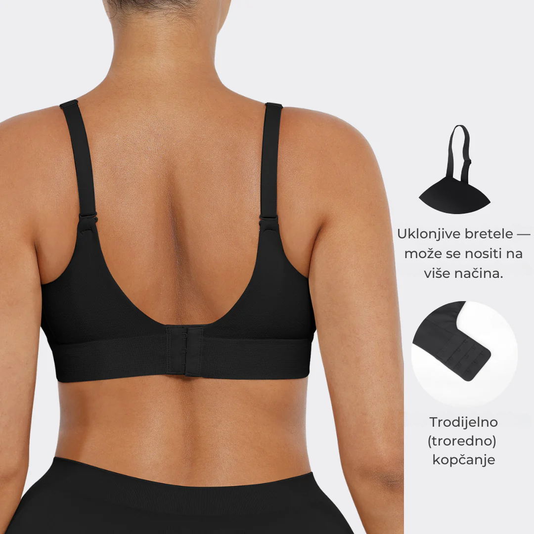 UltraFlex™ – Udoban Grudnjak Bez Žica za Savršenu Potporu i Neprimjetan Izgled