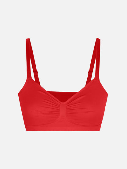 Feelingirl Everyday Wireless Bra Unlined Soft Bra